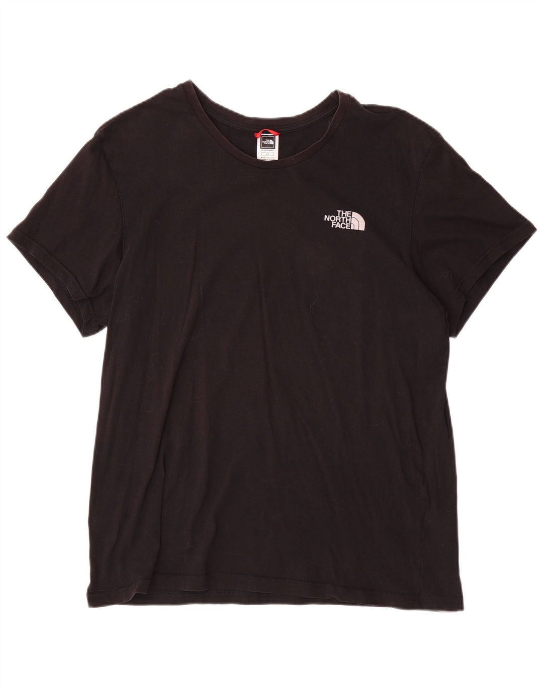 The North Face Mens T-Shirt Top Large Black Cotton