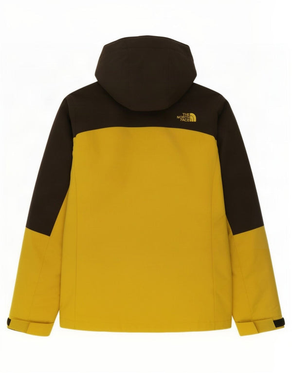 Jaqueta corta-vento masculina The North Face UK 36 pequeno bloco colorido amarelo