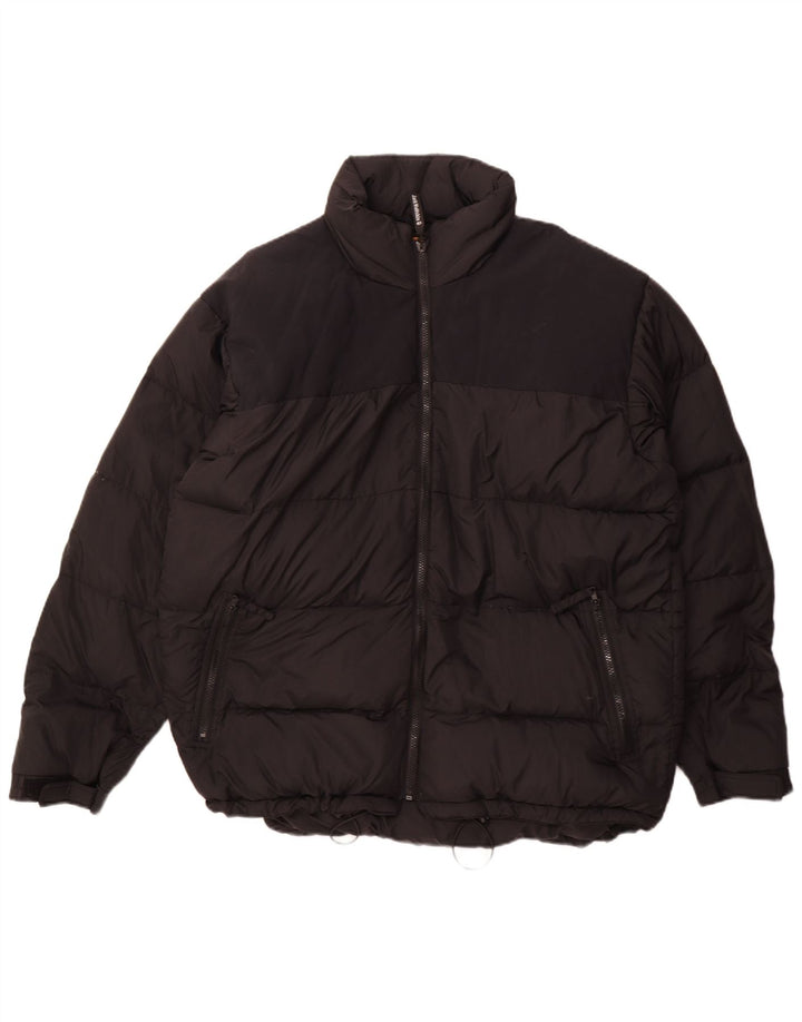 Jack Wolfskin Mens Padded Jacket UK 42 XL Black