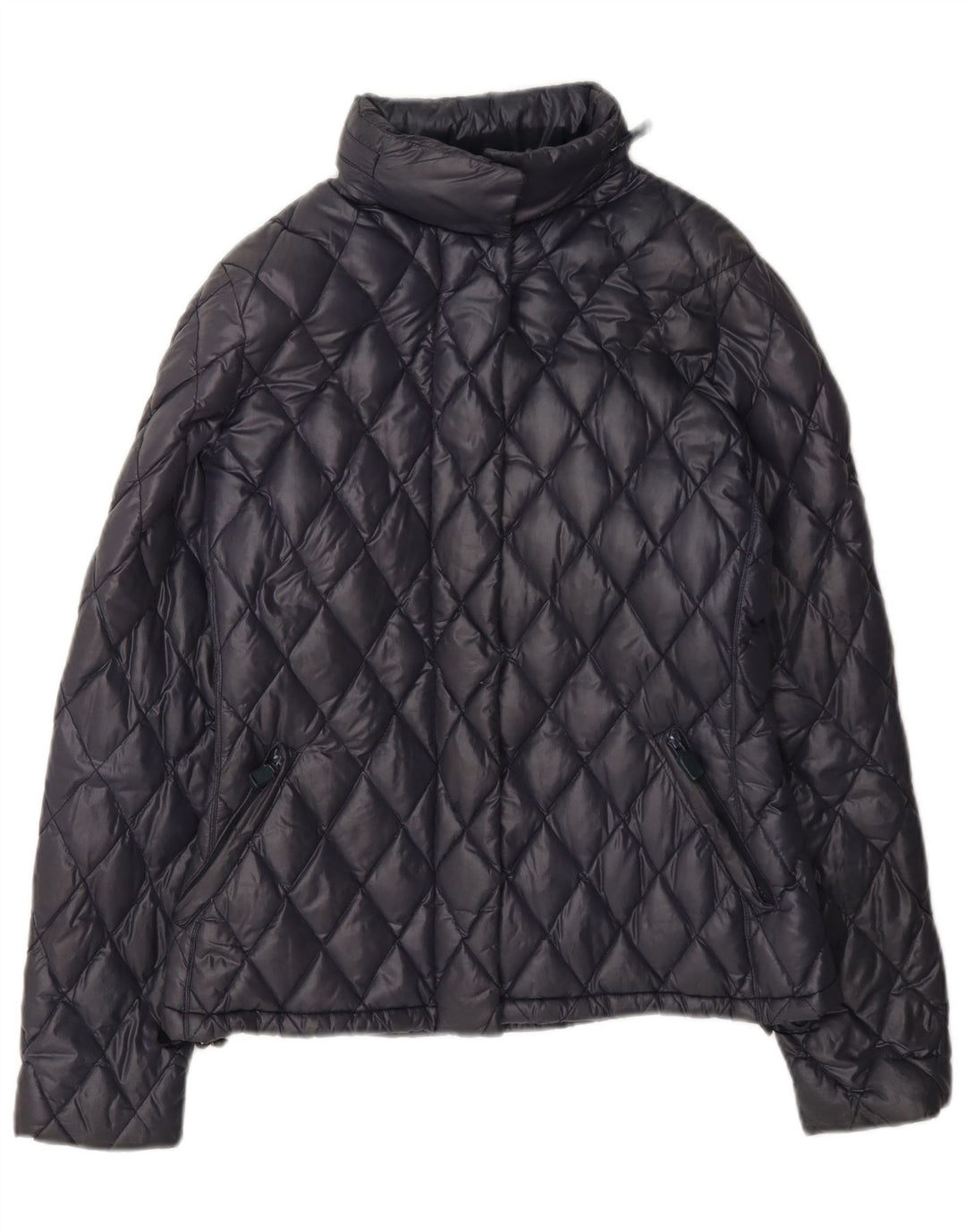 Aspesi Veste matelassée pour femme UK 10 Small Bleu marine Polyamide