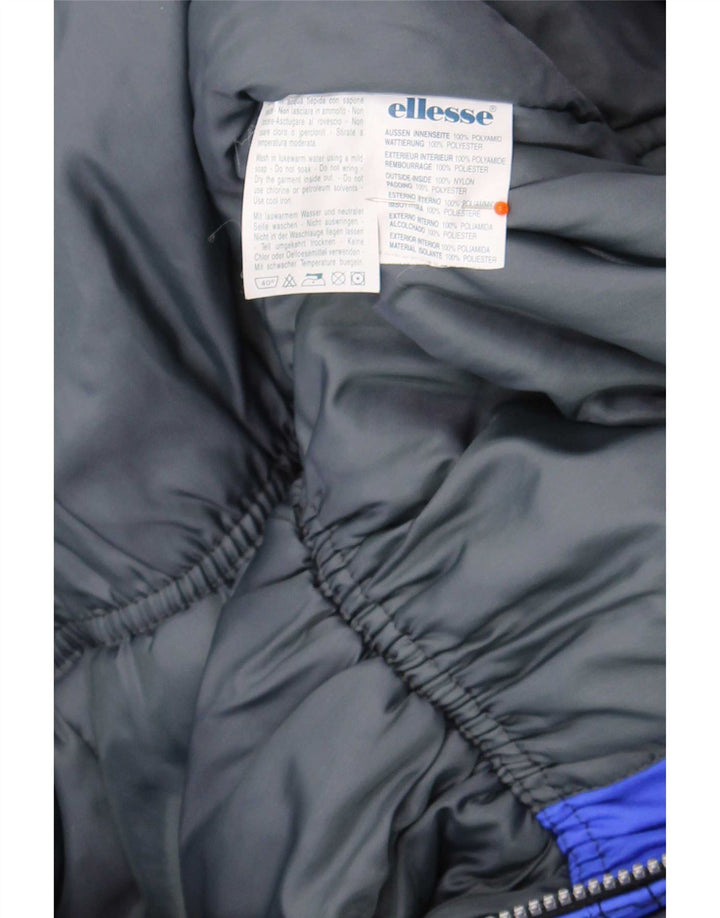Tuta da sci da uomo Ellesse IT 54 XL Blu Colourblock in poliammide