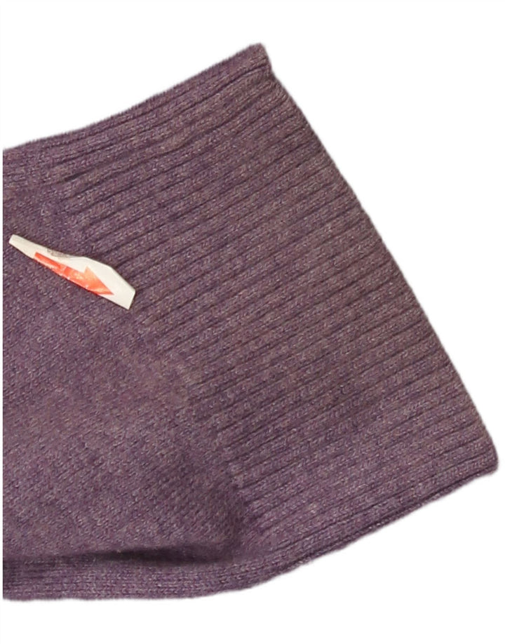 Fat Face Mens Zip Neck Jumper Sweater Large Purple Cotton