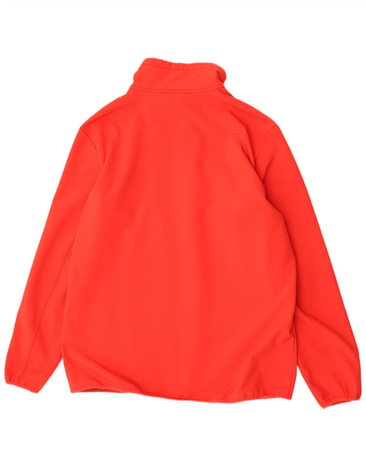 Jack Wolfskin Mens Tracksuit Top Jacket UK 50 3XL Red Polyester