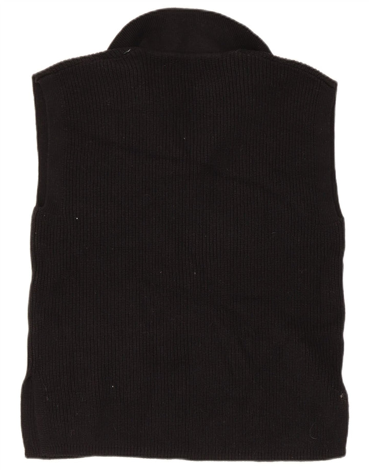 Marks & Spencer Damevest Tank Top UK 14 Medium Sort Bomuld