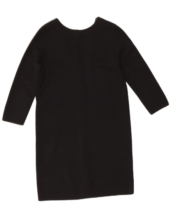 Cos Damen-Cardigan mit 3/4-Ärmeln, lang geschnitten, Gr. 6, XS, Grau, Farbblock