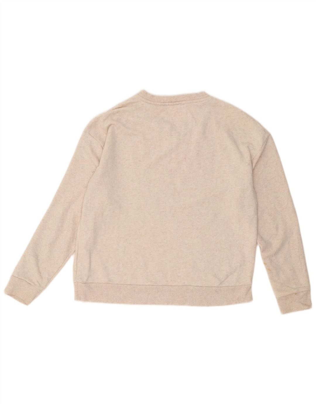 Marks & Spencer Womens Sweatshirt Jumper UK 16 Large Off White Floral