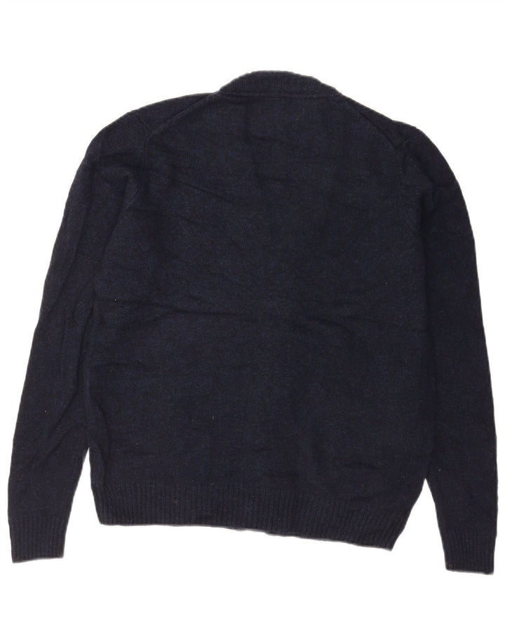 Marks & Spencer Mens Cardigan Sweater Small Navy Blue