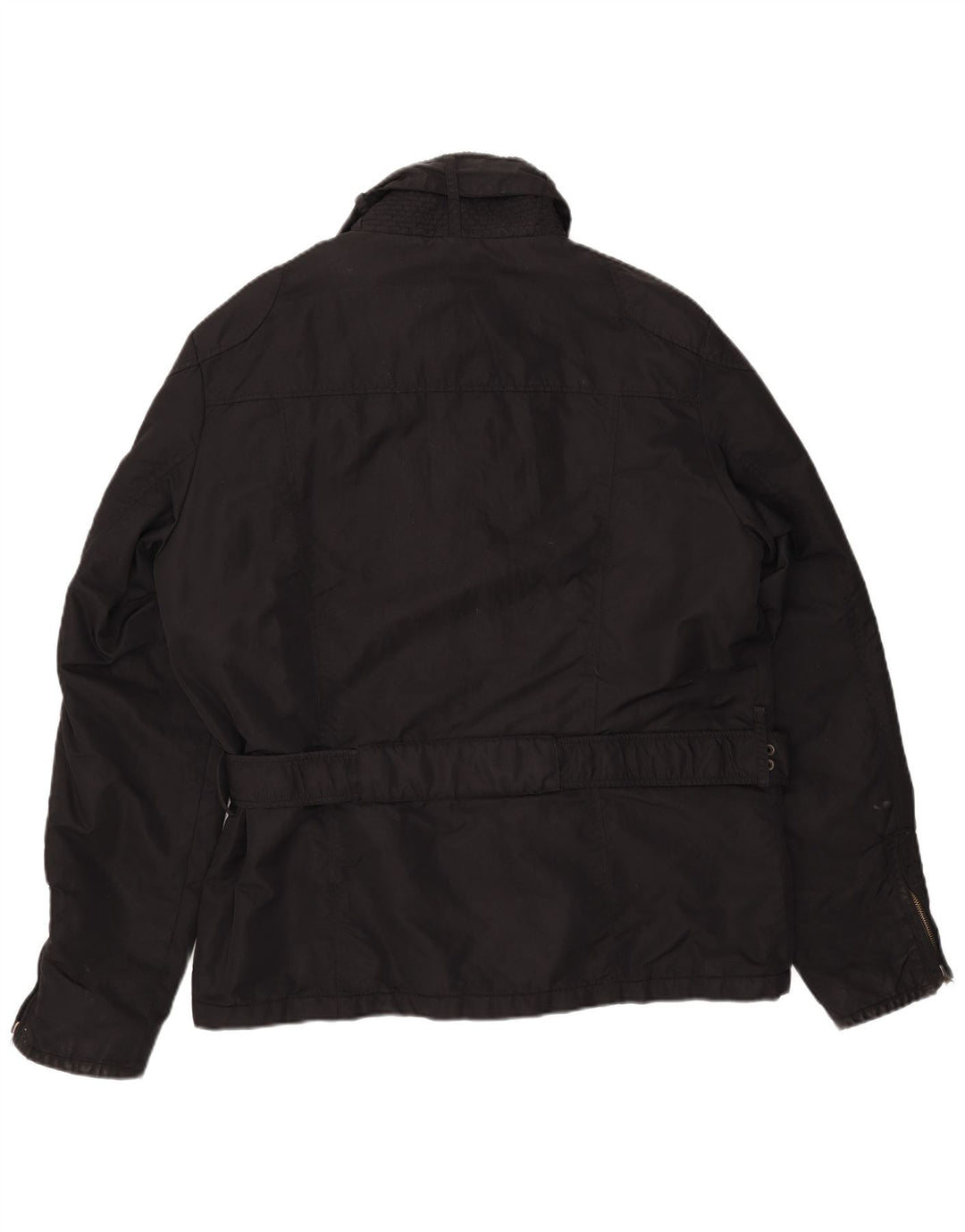 Scotch & Soda Mens Utility Jacket UK 42 XL Black Nylon