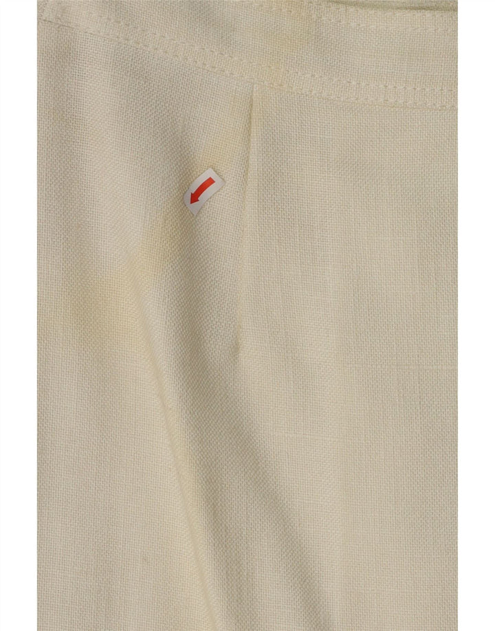 ALEXANDER Womens A-Line Skirt EU 36 Small W27 White Viscose Vintage Alexander and Second-Hand Alexander from Messina Hembry 