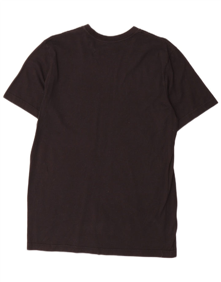 NIKE Mens Regular Fit T-Shirt Top Medium Black Cotton