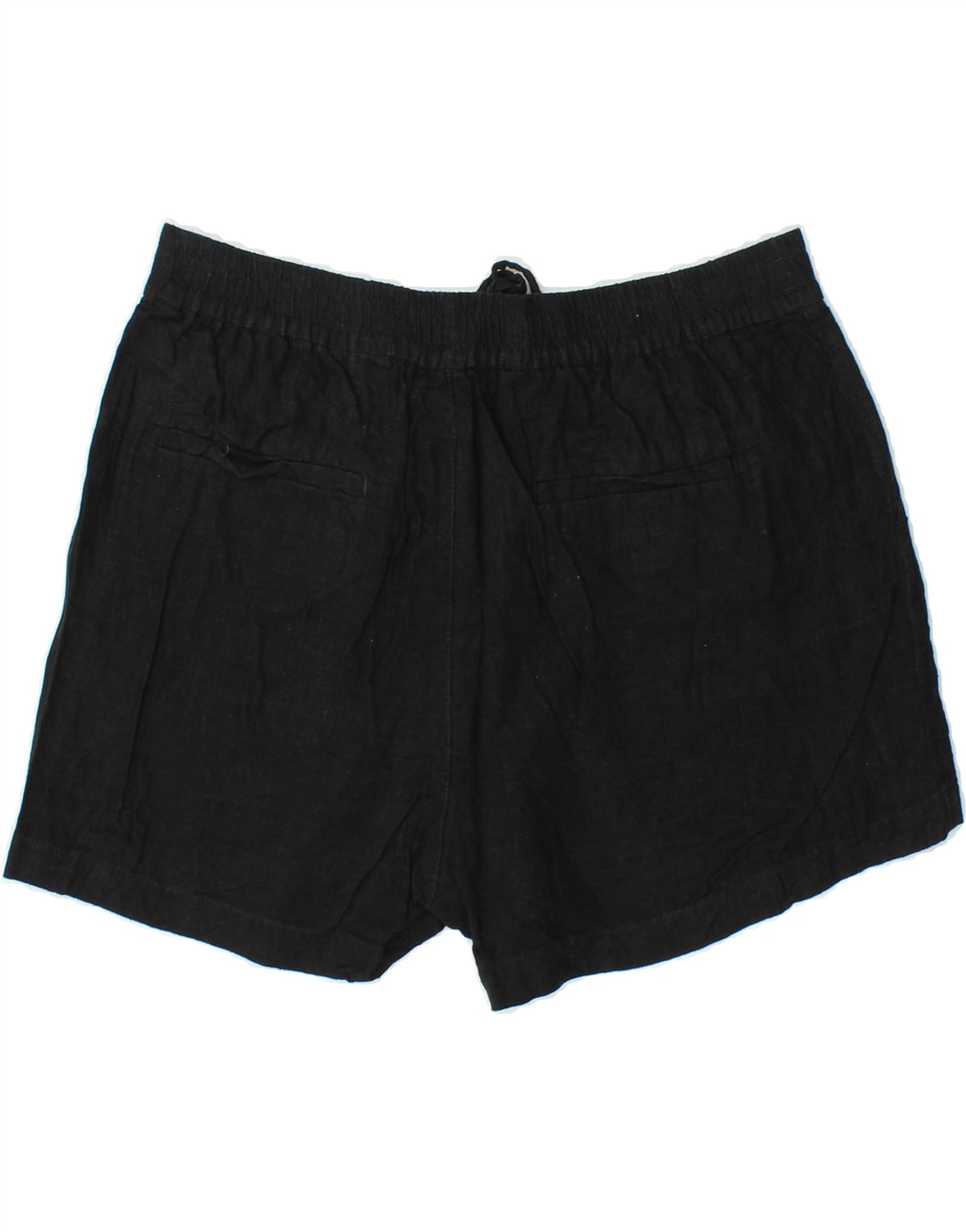 J. CREW Womens Chino Shorts Small W30 Black Linen Vintage J. Crew and Second-Hand J. Crew from Messina Hembry 