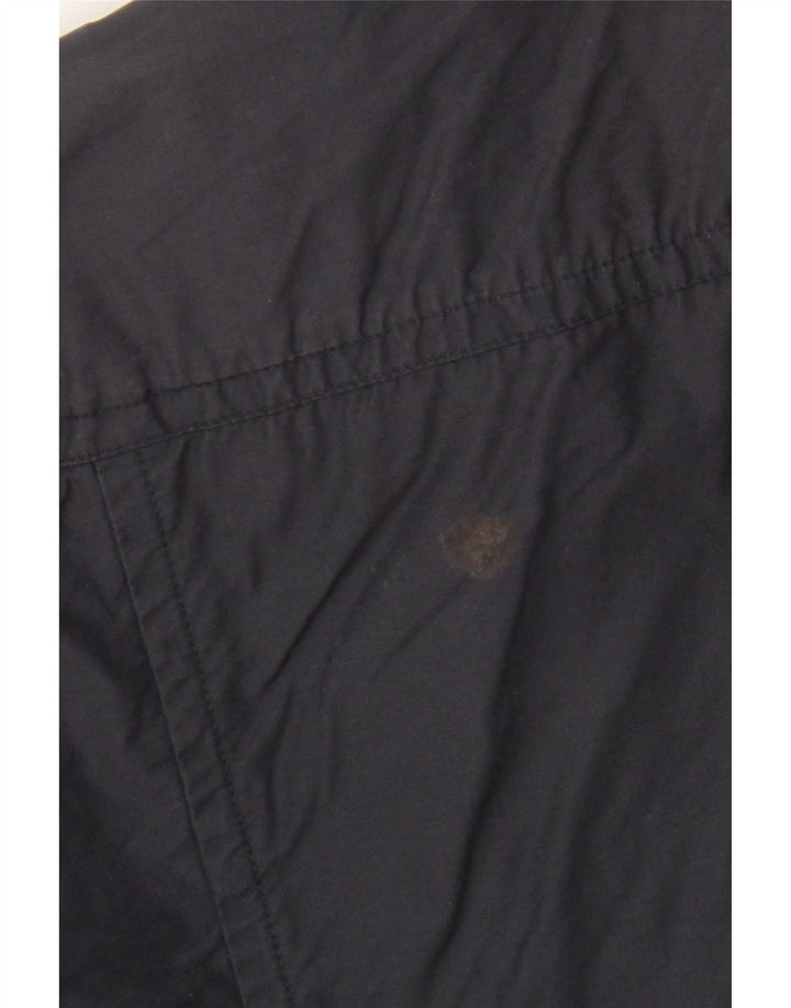 Playlife Damen Bomberjacke UK 16 Large Marineblaue Baumwolle