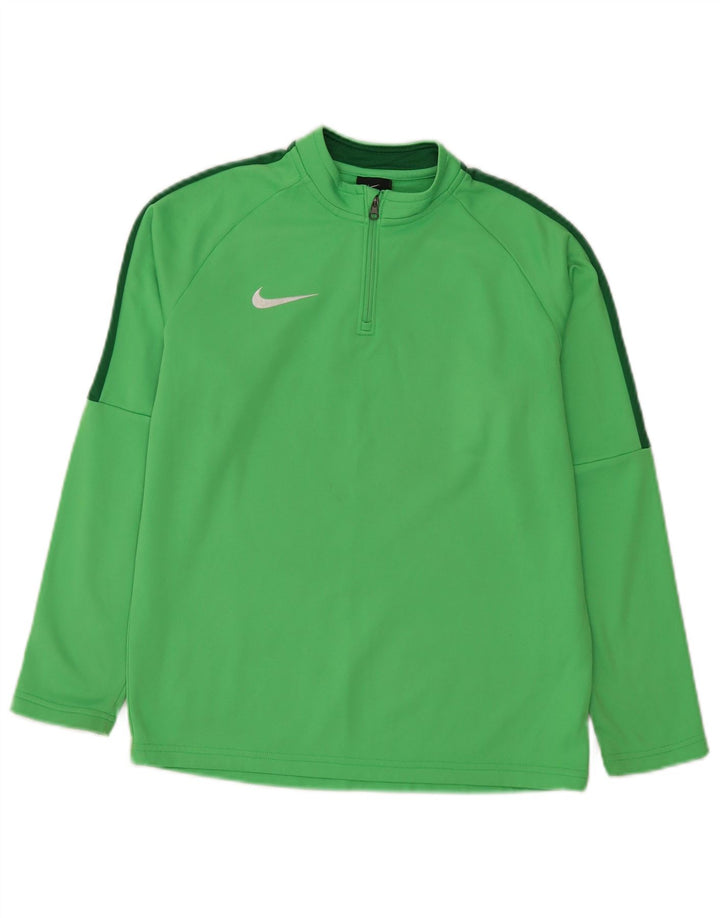 Nike Dri Fit Pullover-Trainingsanzug für Jungen, 12–13 Jahre, Größe L, Grün