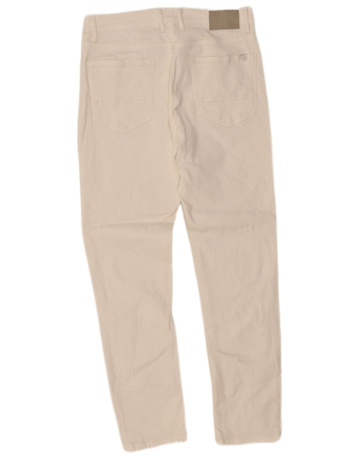 Zara Mens Slim Jeans EU 42 Large W32 L29 White