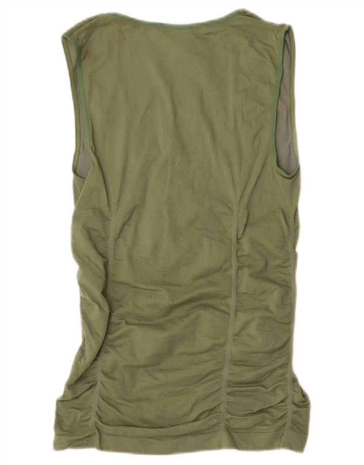 BCBGMAXAZRIA Débardeur Femme Taille Unique Vert Nylon