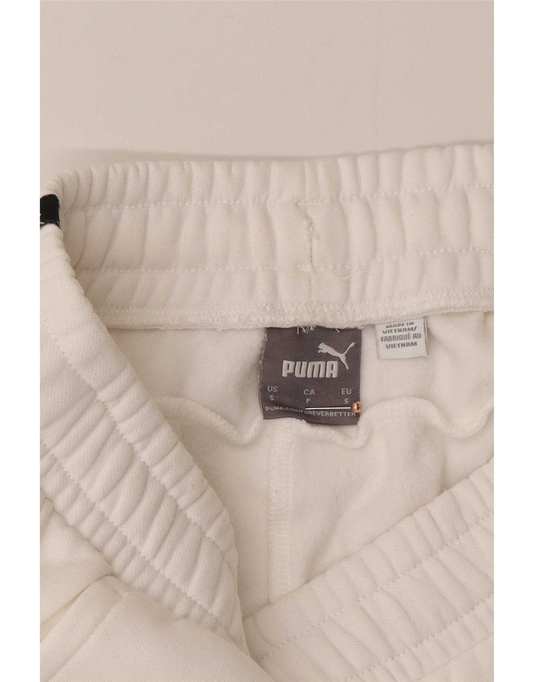 Pantaloni da tuta da uomo Puma Joggers piccoli bianchi