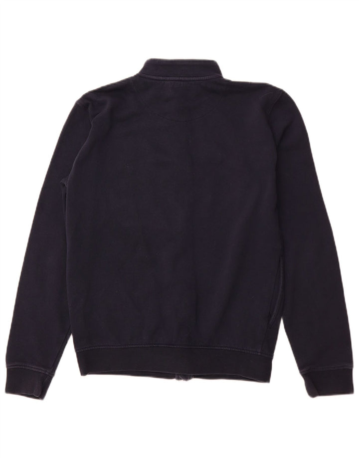 LYLE & SCOTT Boys Tracksuit Top Jacket 14-15 Years Navy Blue Colourblock