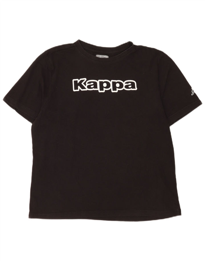 T-shirt grafica da uomo Kappa grande nera