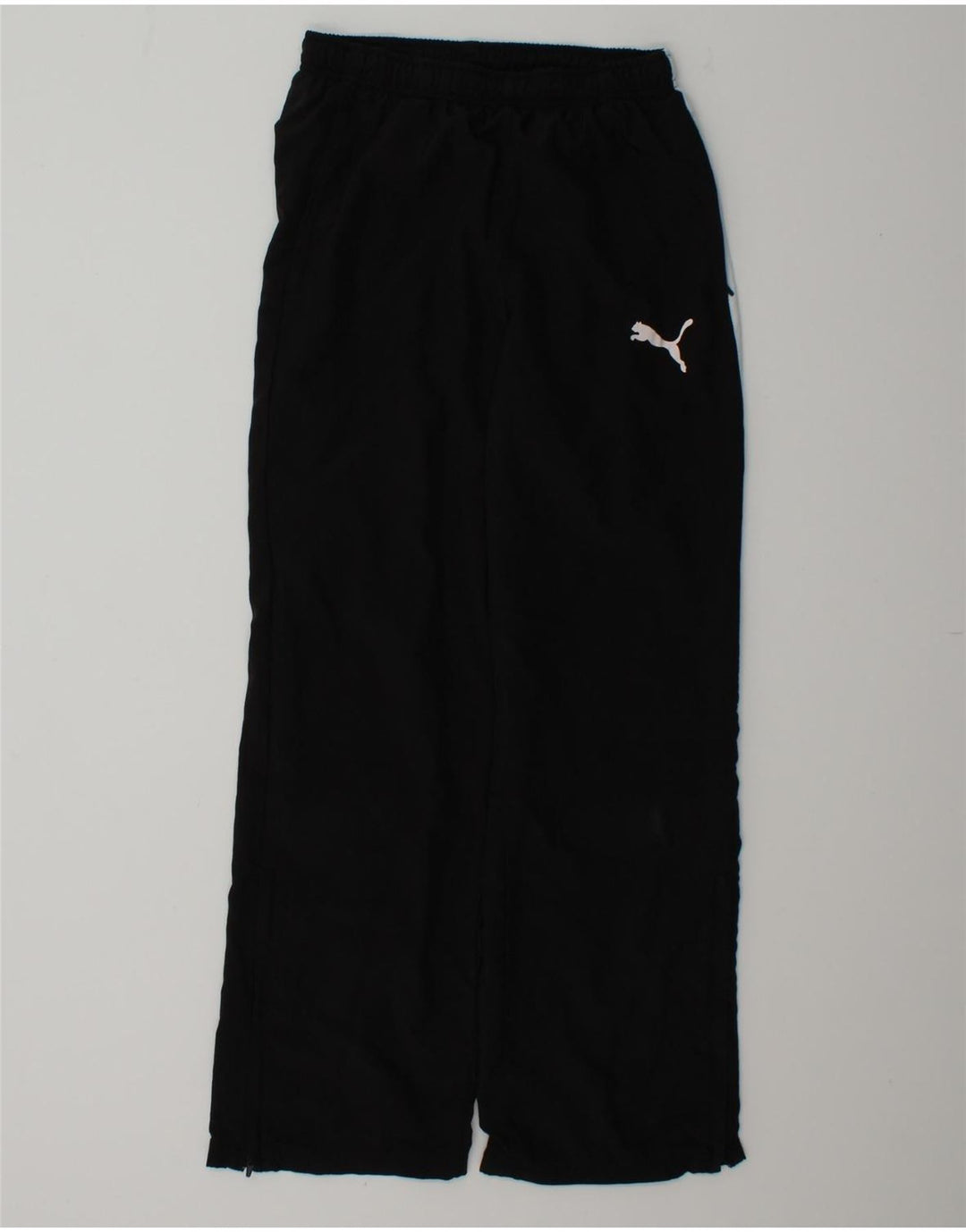 PUMA Boys Tracksuit Trousers 13-14 Years  Black Polyester Vintage Puma and Second-Hand Puma from Messina Hembry 