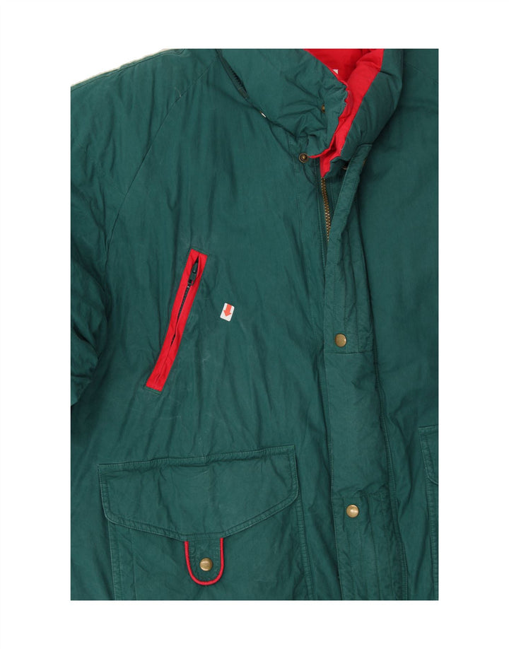RODEO Mens Windbreaker Jacket IT 56/58 XL Green Cotton Vintage Rodeo and Second-Hand Rodeo from Messina Hembry 