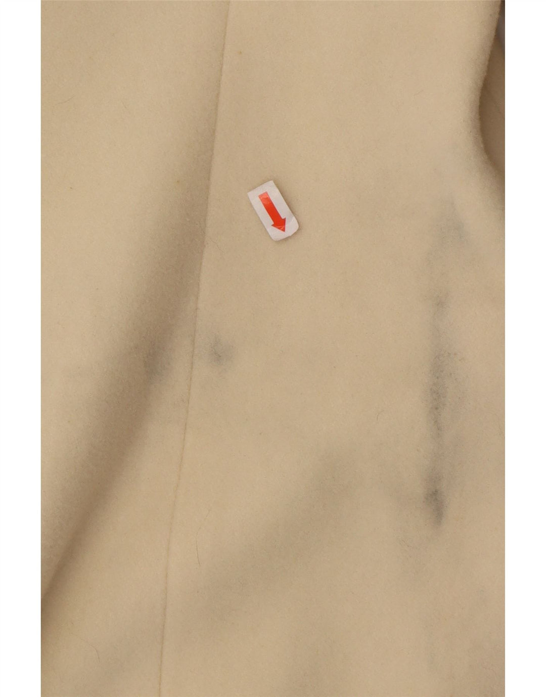 ST. BERNARD Womens Overcoat UK 14 Large Off White Wool Vintage St. Bernard and Second-Hand St. Bernard from Messina Hembry 