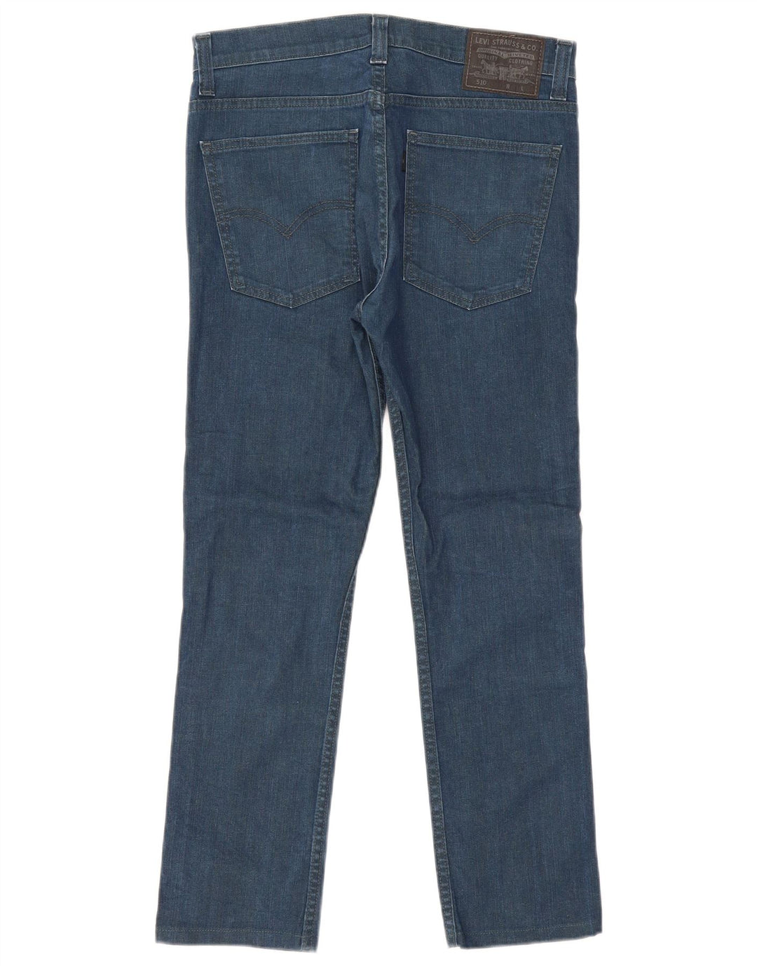 Levi's Mens 510 Slim Jeans W32 L27 Blue Cotton