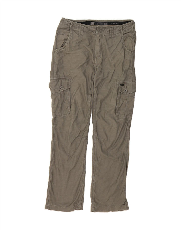 MOSSIMO Mens Straight Cargo Trousers W32 L32 Grey Vintage Mossimo and Second-Hand Mossimo from Messina Hembry 