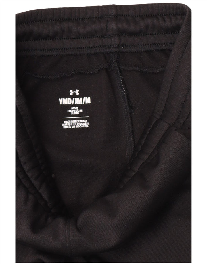 Under Armour Boys Tracksuit Trousers Joggers 9-10 Years  Medium Black