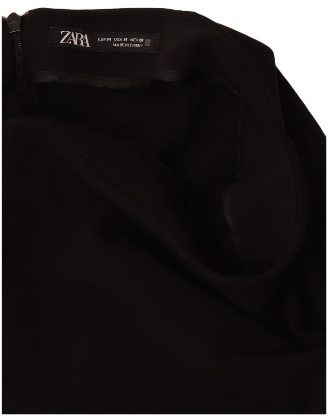 Zara Womens Mini Skirt Medium W30  Black