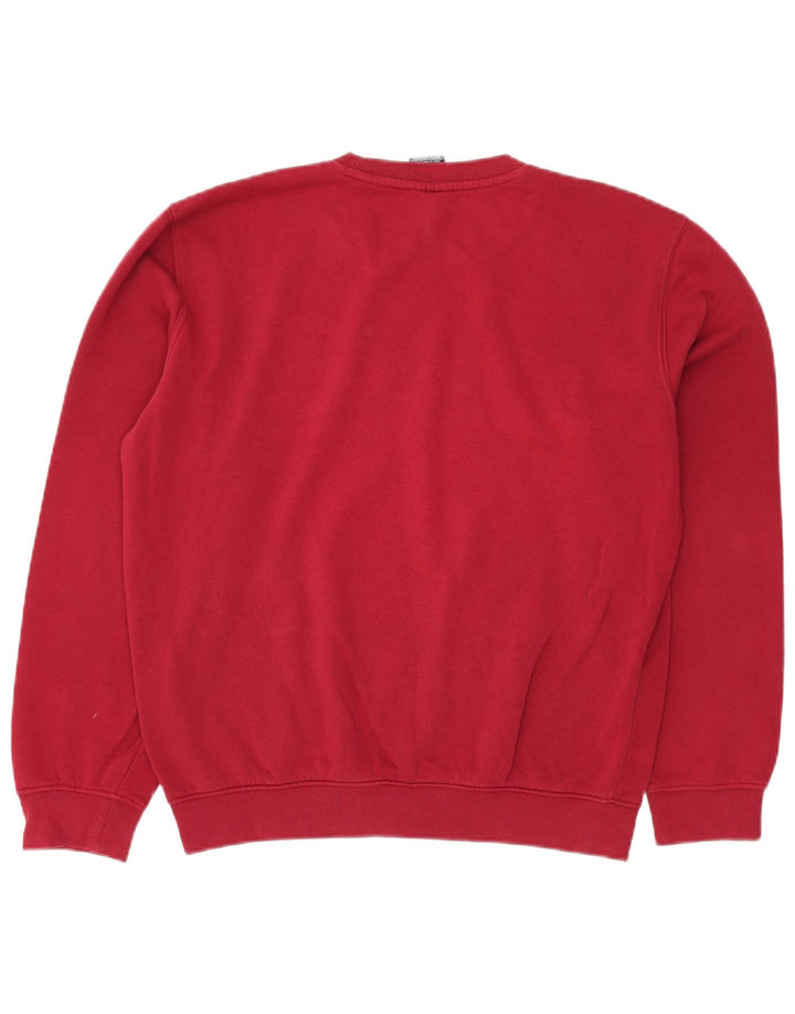 Ανδρικό Φούτερ Champion Graphic Jumper Μεγάλο κόκκινο βαμβακερό