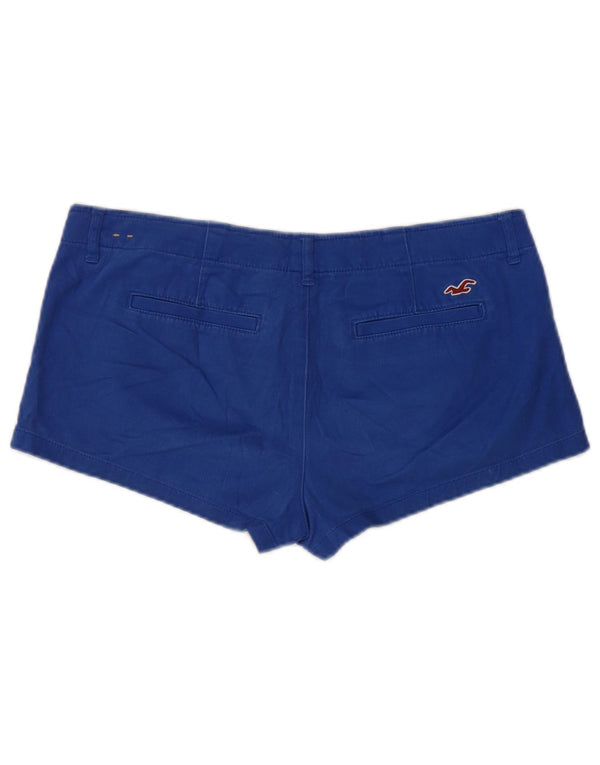 Hollister Womens Hot Pants US 7 Medium W28 Blue Cotton