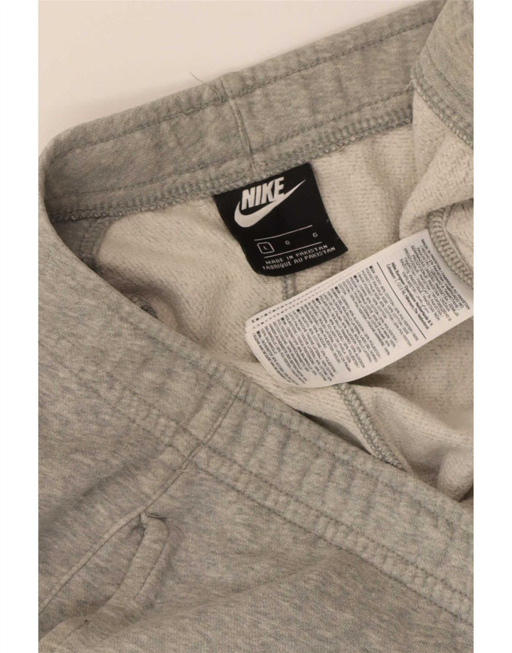 Nike Mens Tracksuit Trousers Large Grey Flecked Cotton