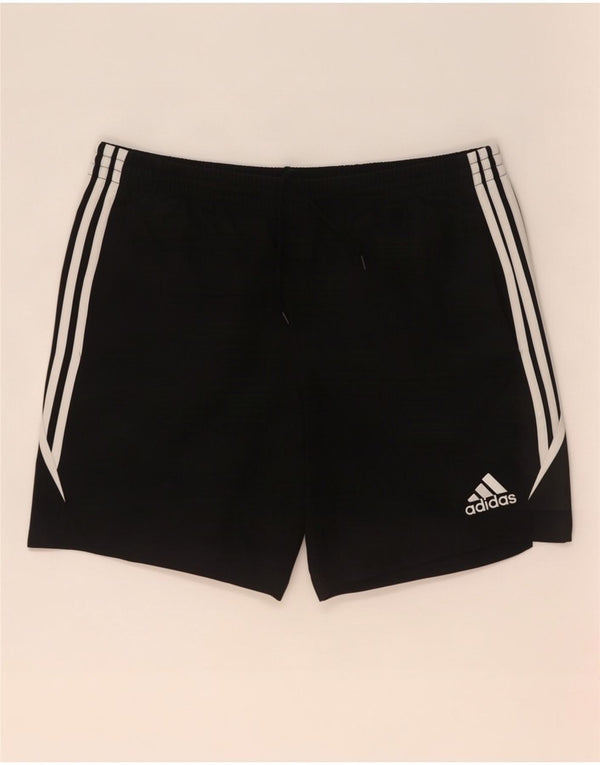 Adidas Mens Sport Shorts Large Black Colourblock Polyester
