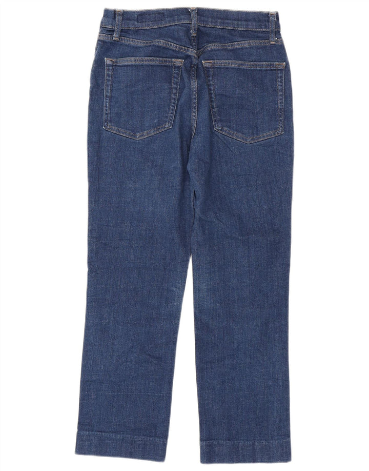 Zara Womens Cropped Jeans EU 40 Medium W30 L25 Blue