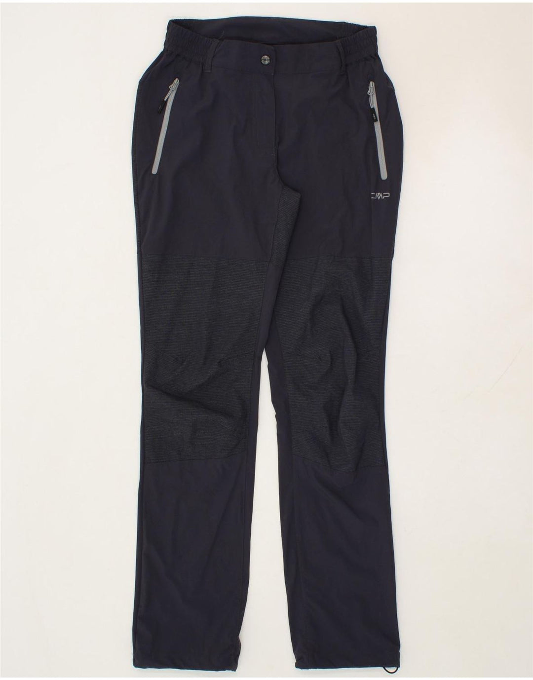 CMP Womens Slim Casual Trousers XS W26 L30 Navy Blue Polyamide Vintage CMP and Second-Hand CMP from Messina Hembry 
