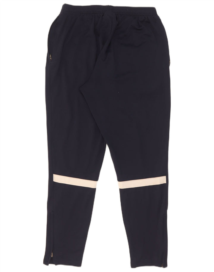 Nike Pantalon de survêtement Dri Fit pour homme Large en polyester color block bleu marine