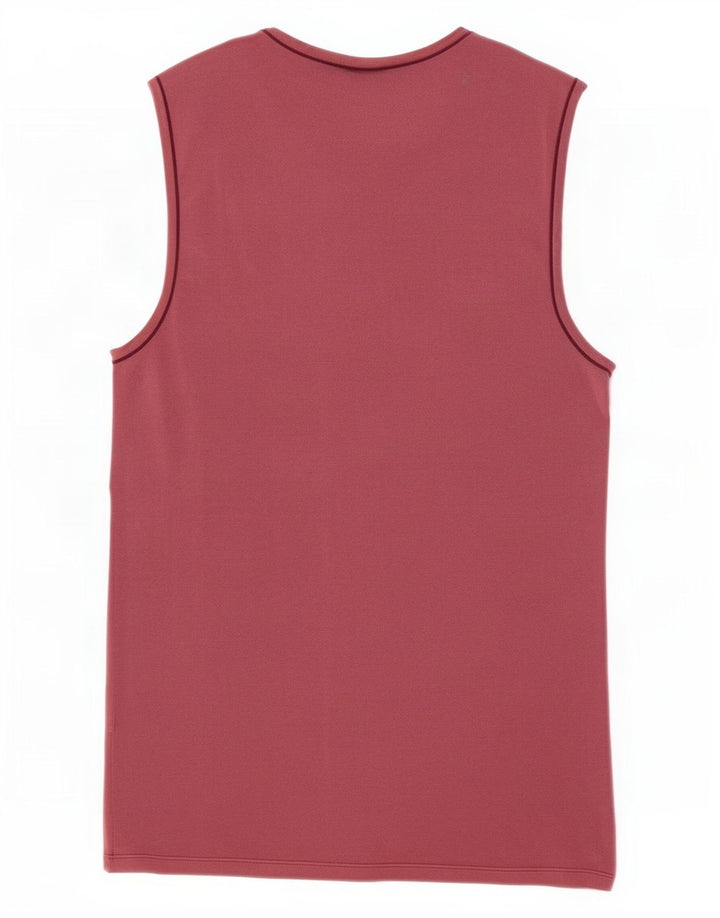 Fila Mujer Chaleco Top UK 8 Small Borgoña