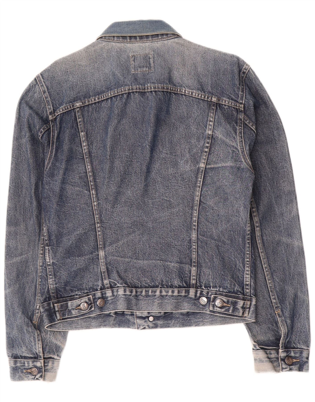 Giacca di jeans da uomo Gas UK 40 grande cotone blu