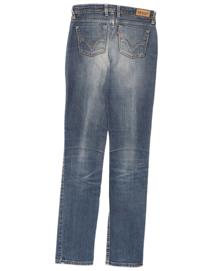 Blugi Levi's 628 Slim pentru femei W30 L34 Bumbac albastru