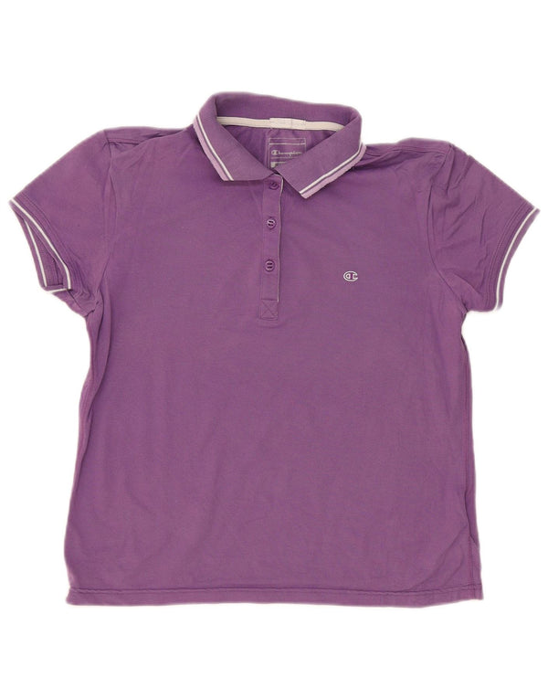 Polo Champion da donna Heritage Fit UK 14 grande viola