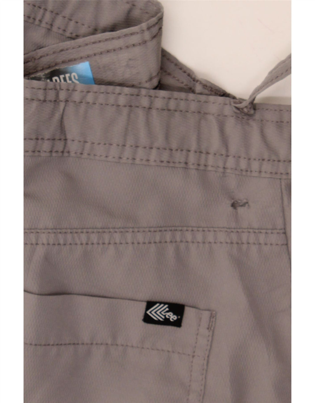 LEE Boys Regular Cargo Shorts 15-16 Years W30  Grey Polyester Vintage Lee and Second-Hand Lee from Messina Hembry 