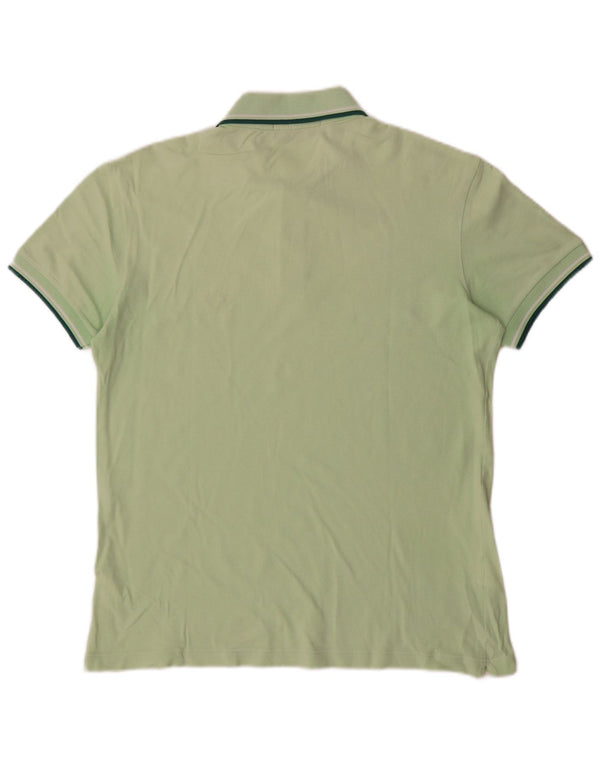 Fred Perry Mens Light and Stretch Polo Shirt Medium Green Cotton