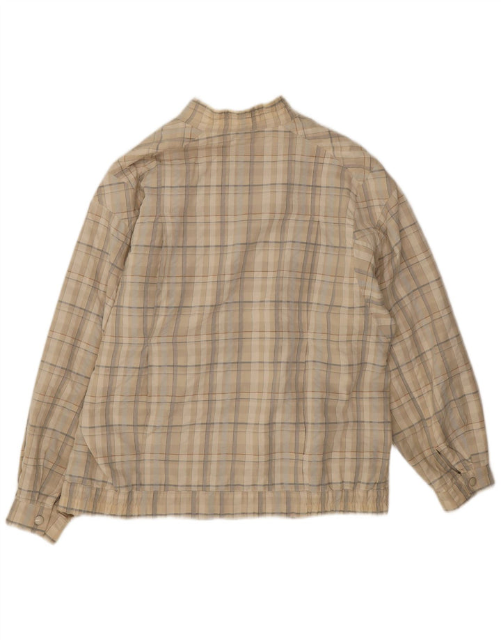 Wohrl Womens Bomber Jacket UK 16 Large Beige Ternet Bomuld