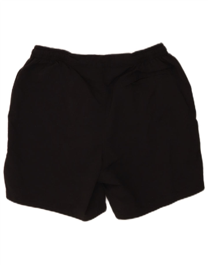 Fred Perry Mens Swimming Shorts Small Black Polyamide