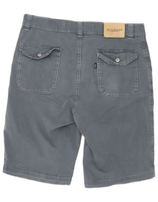Jeckerson Short décontracté pour homme W32 en coton gris moyen