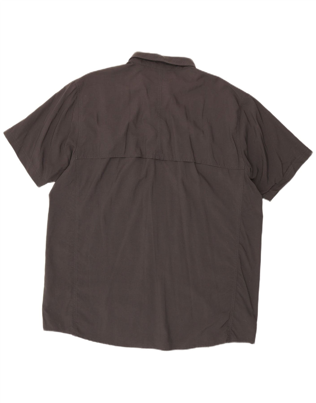 The North Face Kortærmet Herreskjorte 2XL Grå Nylon