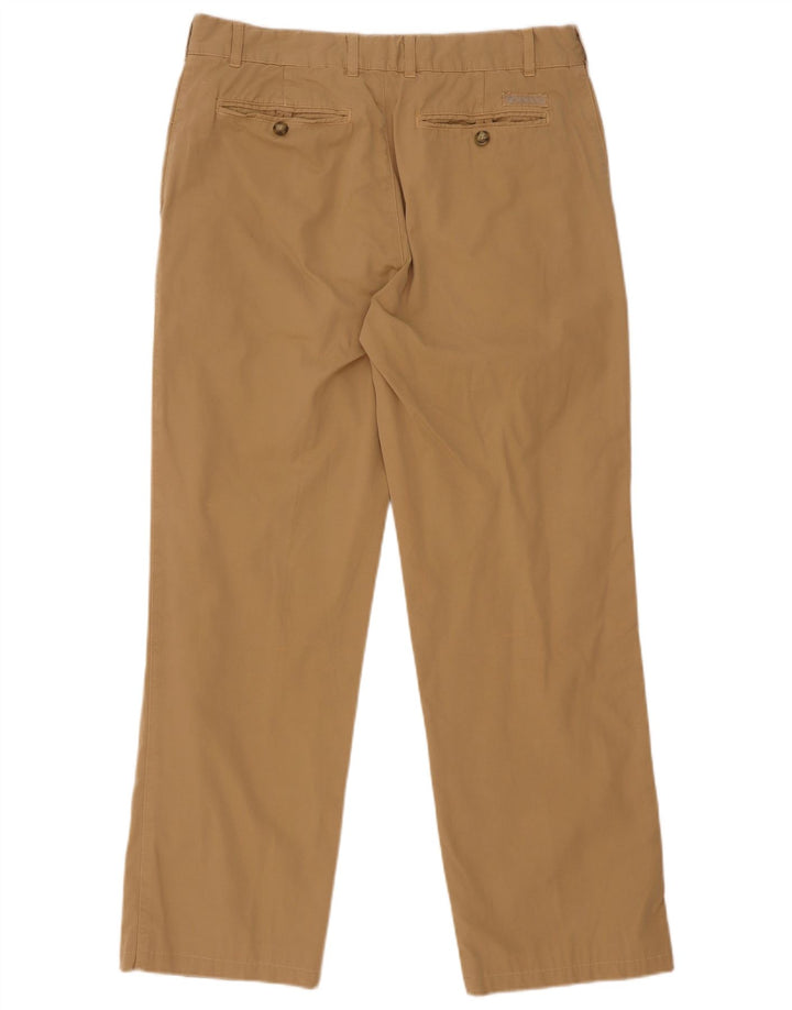 Sergio Tacchini Mens Straight Chino Trousers IT 48 Medium W32 L29 Beige