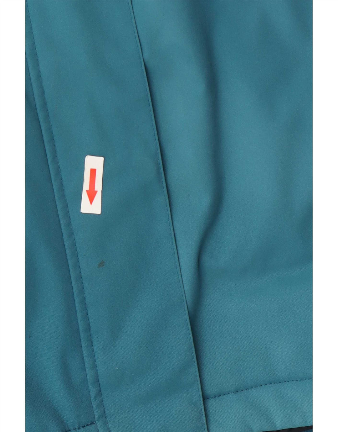 Musto Womens Graphic Hooded Windbreaker Jacket UK 16 Large Blue Polyamide