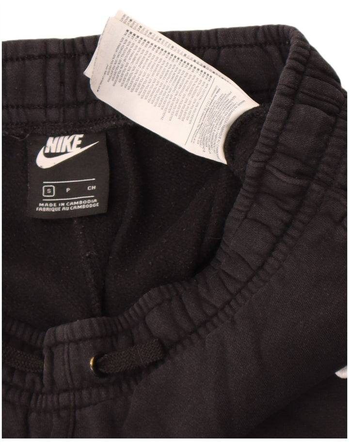 Nike Mens Tracksuit Trousers Joggers Small  Black Cotton