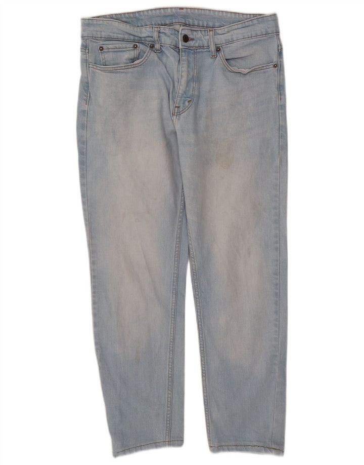 Levi's Mens 511 Slim Jeans W34 L26 Blue Cotton